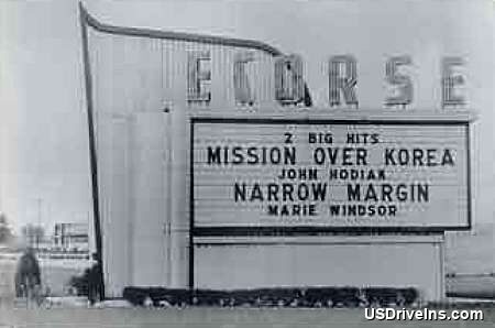 Ecorse Drive-In marquee, Taylor MI